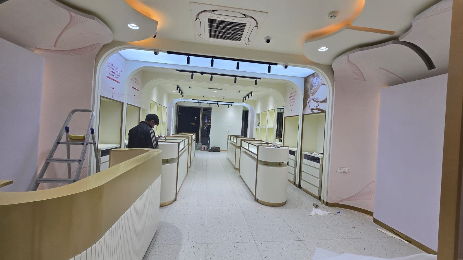 Luxury showroom design and execution in Gurgaon